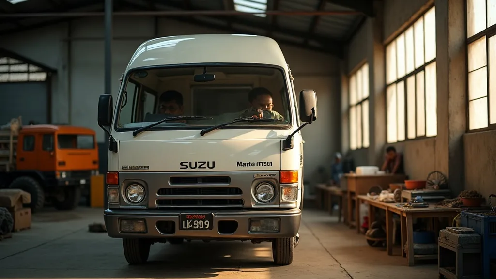 Isuzu Elf Minibus Rental Labuan Bajo | Komodo Car Rental